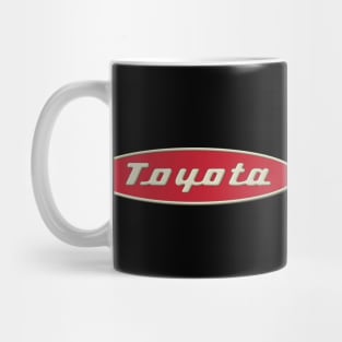 Vintage Toyota Land Cruiser Emblem Mug